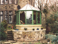 Oak and Stone Conservatory